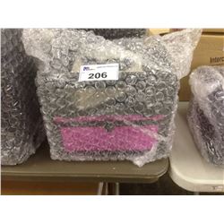 PURPLE ROLLING MAKEUP CASE