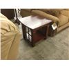 Image 2 : PAIR OF CHERRY 24'' X 24'' END TABLES