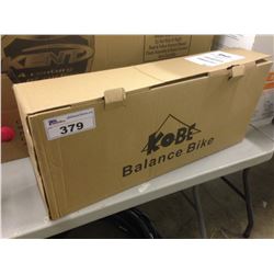 BLUE KOBE STEEL BALANCE BIKE