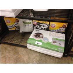 SHELF LOT OF PET SUPPLIES