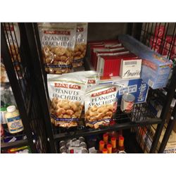 SHELF LOT OF ASSORTED FOOD PRODUCTS