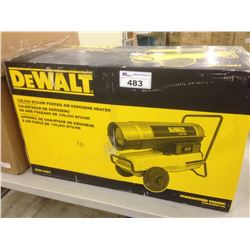 DEWALT 135,000 BTU/HR KEROSENE FORCED AIR HEATER