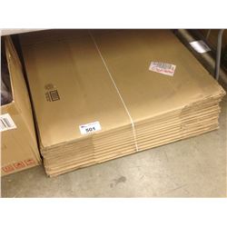 LOT OF LARGE CARDBOARD BOXES