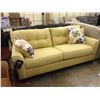 Image 1 : CANARY YELLOW 3 SEAT SOFA