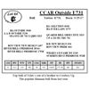 Image 1 : CCAR Outside E731