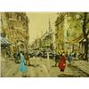 Image 2 : Boullevie PARIS STREET SCENE Oil/Canvas