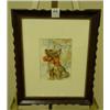 Image 1 : Louis Wain DOG PRINT Bookplate Print