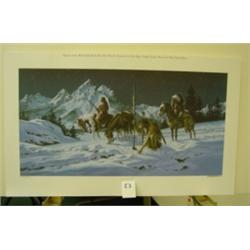 Chuck Ren VANISHING AMERICAN LE Print