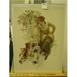 Harrison Fisher THE SPORT Print - 1909