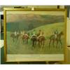 Image 1 : Degas RACEHORSES IN A LANDSCAPE - Print