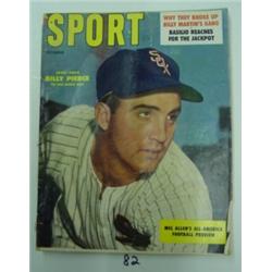 SPORT Magazine Oct 1957 - Billy Pierce