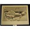 Image 1 : HIROSHIGE Woodblock Print - Night Snow