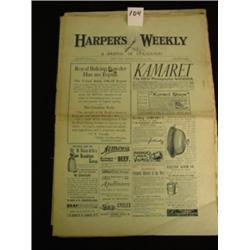 HARPER'S WEEKLY 5 Issues - 1891