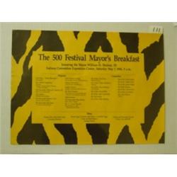 INDY 500 Mayor's Breakfast - 1988