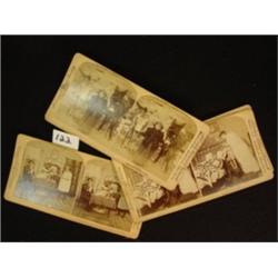 Stereo Views HUMOROUS DEPICTIONS - 6