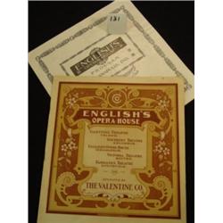 Vintage AUTO ADS Opera Magazine 1909-11