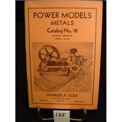 POWER MODELS METALS Catalogue
