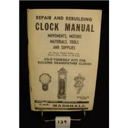 CLOCK SUPPLY CATALOG - 1976