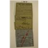 Image 1 : 1902 NC & S&L Railway Ticket Agent Cert