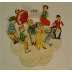 BRIDGE TALLIES Die Cuts on Wires