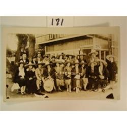 MEXICO/US BORDER Real Photo Postcard