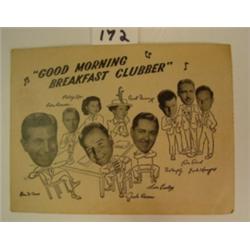 Don McNeill BREAKFAST CLUB Postcard