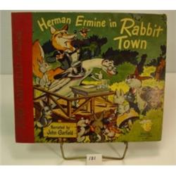1940s 78rpm HERMAN ERMINE/RABBIT TOWN