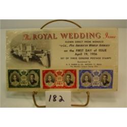 1st Day Issue Stamp GRACE KELLY/RAINIER