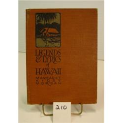 Legends & Lyrics of HAWAII - 1922