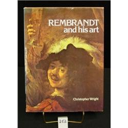 Art Book - REMBRANDT & HIS ART - Wright