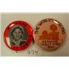 Image 1 : SHIRLEY TEMPLE Pin Backs - Lot of 2