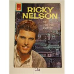 RICKY NELSON Comic - 15 cent Aug 1961