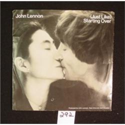 1980 JOHN LENNON & YOKO ONO - 45 Record