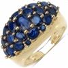 Image 1 : Sterling Silver Blue Sapphire Ring