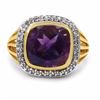 Image 3 : Sterling Silver African Amethyst Ring
