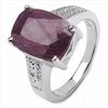 Image 2 : Sterling Silver Indian Ruby Ring