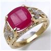 Image 1 : Sterling Silver Ruby Ring