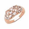 Image 1 : Sterling Silver Morganite Ring