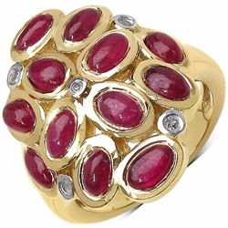 Sterling Silver Ruby Ring