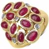 Image 1 : Sterling Silver Ruby Ring