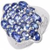 Image 1 : Sterling Silver Tanzanite Ring