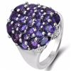 Image 1 : Sterling Silver African Amethyst Ring