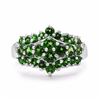 Image 2 : Sterling Silver Chrome-Diopside Ring