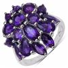 Image 1 : Sterling Silver African Amethyst Ring