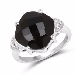 Sterling Silver Black Onyx Ring