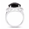 Image 2 : Sterling Silver Black Onyx Ring