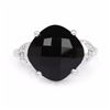 Image 3 : Sterling Silver Black Onyx Ring