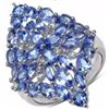 Image 1 : Sterling Silver Tanzanite Ring