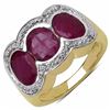 Image 1 : Sterling Silver Indian Ruby Ring