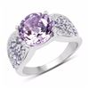 Image 1 : Sterling Silver Brazil Amethyst Ring